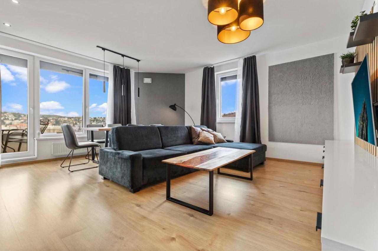 Lam Premiere - Ac - Awesome View In Bratislava Apartamento Exterior foto
